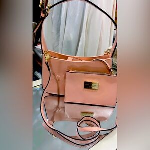 Valentino pink small top handle & crossbody hobo bag. New, never used!